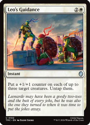 Leo's Guidance  [Commander: Teenage Mutant Ninja Turtles]