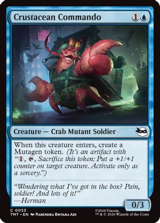 Crustacean Commando  [Teenage Mutant Ninja Turtles]