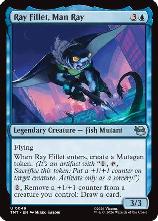 Ray Fillet, Man Ray  [Teenage Mutant Ninja Turtles]