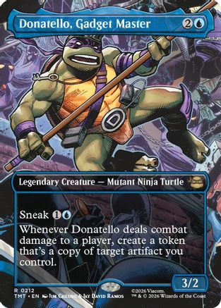 Donatello, Gadget Master (Borderless)  [Teenage Mutant Ninja Turtles] Foil