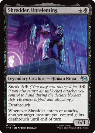 Shredder, Unrelenting  [Teenage Mutant Ninja Turtles]