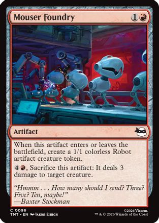 Mouser Foundry  [Teenage Mutant Ninja Turtles] Foil