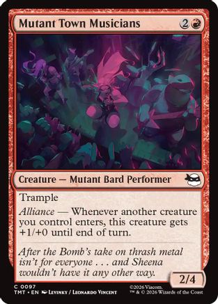 Mutant Town Musicians  [Teenage Mutant Ninja Turtles] Foil