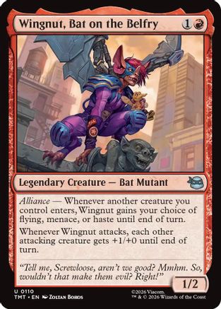 Wingnut, Bat on the Belfry  [Teenage Mutant Ninja Turtles]