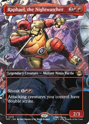 Raphael, the Nightwatcher (Borderless)  [Teenage Mutant Ninja Turtles]