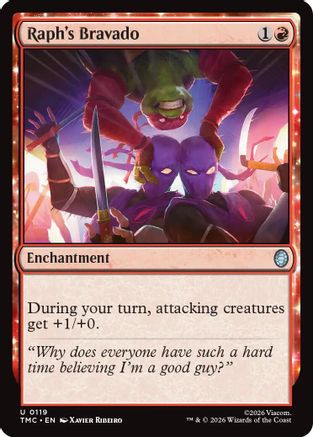 Raph's Bravado  [Commander: Teenage Mutant Ninja Turtles]