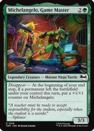 Michelangelo, Game Master  [Teenage Mutant Ninja Turtles]