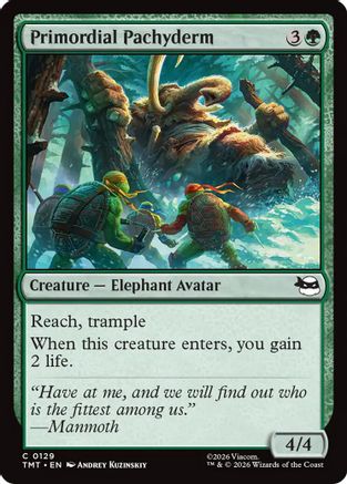 Primordial Pachyderm  [Teenage Mutant Ninja Turtles]