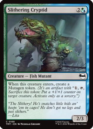 Slithering Cryptid  [Teenage Mutant Ninja Turtles]