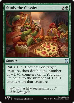 Study the Classics  [Commander: Teenage Mutant Ninja Turtles]