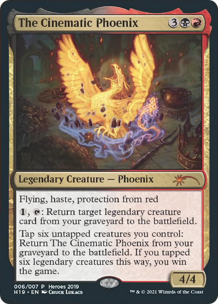 The Cinematic Phoenix  [2019 Heroes of the Realm]