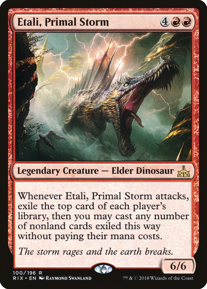 Etali, Primal Storm [Rivals of Ixalan] Foil