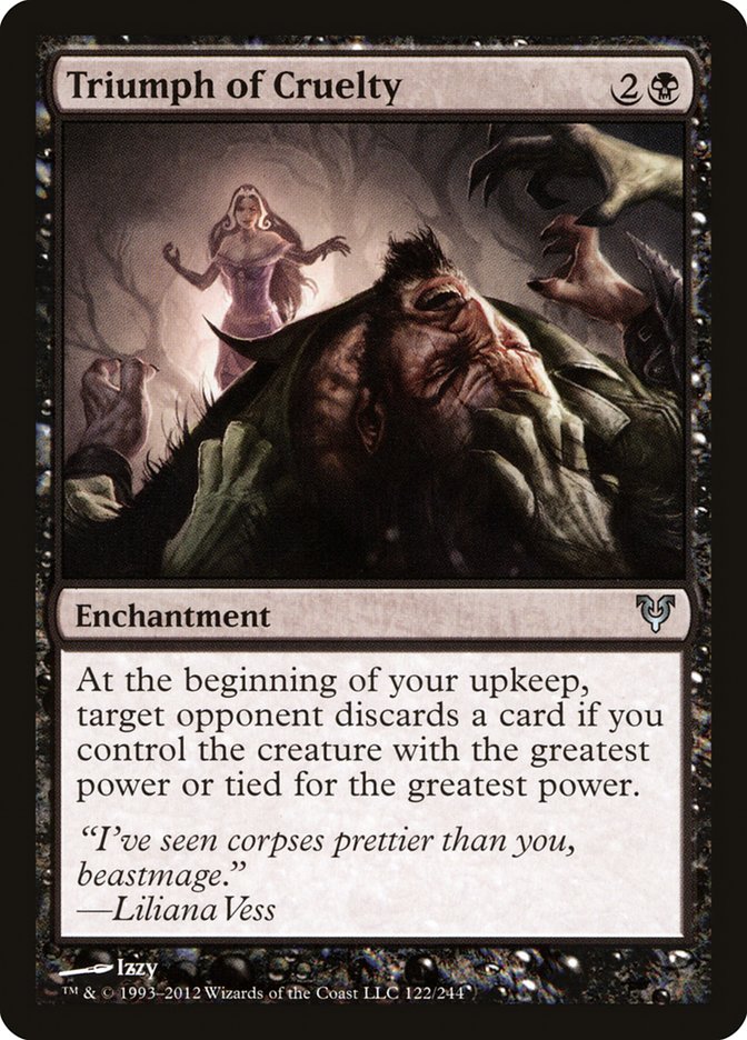 Triumph of Cruelty [Avacyn Restored] Foil