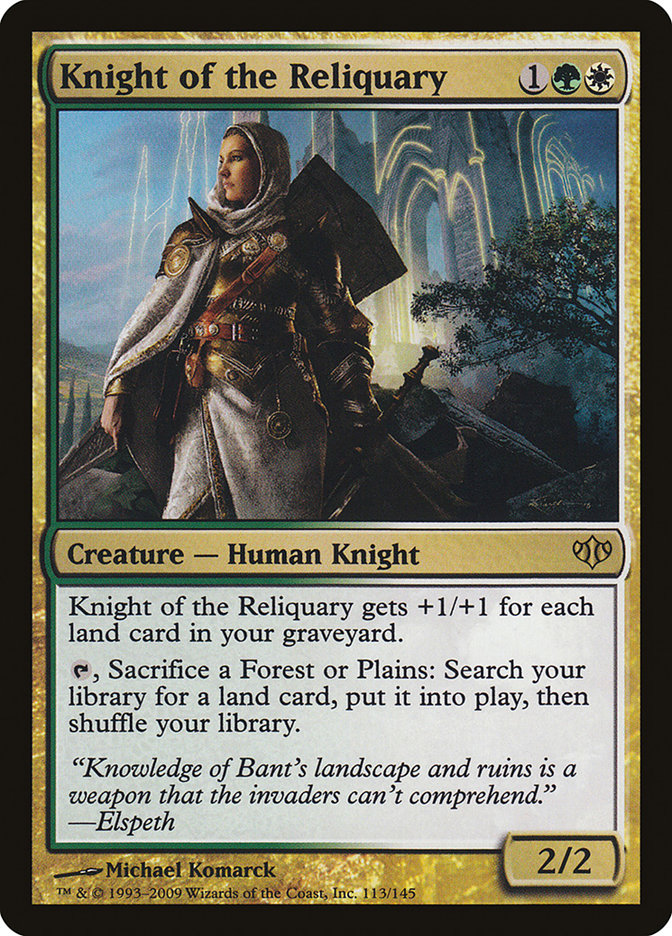 Knight of the Reliquary [Conflux] Foil