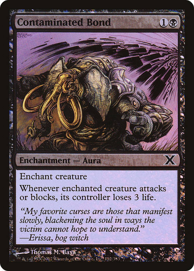 Contaminated Bond  [Tenth Edition] Foil