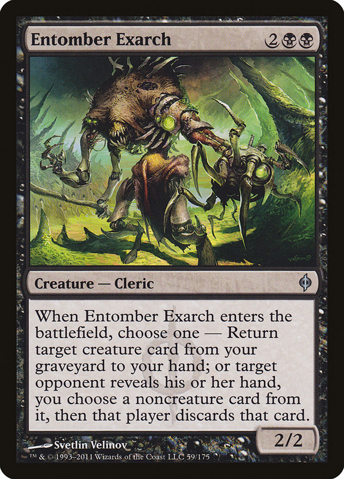 Entomber Exarch [New Phyrexia] Foil