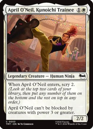 April O'Neil, Kunoichi Trainee  [Teenage Mutant Ninja Turtles] Foil