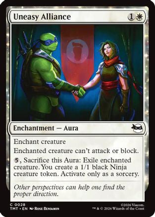 Uneasy Alliance  [Teenage Mutant Ninja Turtles]