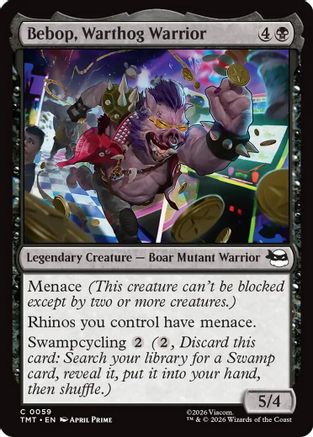 Bebop, Warthog Warrior  [Teenage Mutant Ninja Turtles]