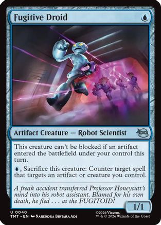 Fugitive Droid  [Teenage Mutant Ninja Turtles]