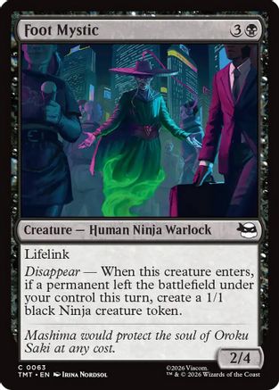 Foot Mystic  [Teenage Mutant Ninja Turtles] Foil