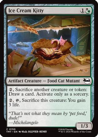 Ice Cream Kitty  [Teenage Mutant Ninja Turtles]