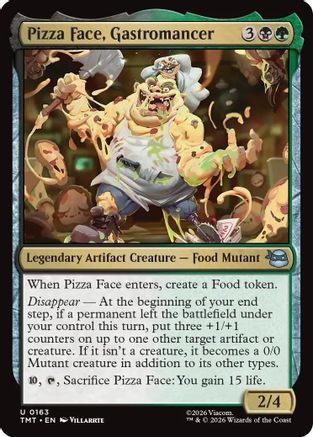 Pizza Face, Gastromancer  [Teenage Mutant Ninja Turtles] Foil