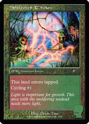 Sheltered Thicket  [Secret Lair Drop Series]