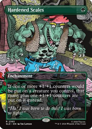 Hardened Scales  [Secret Lair Drop Series] Foil