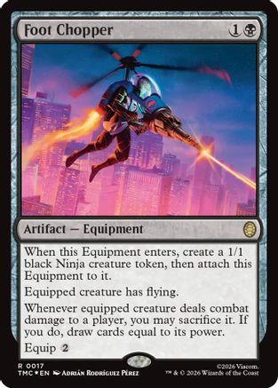 Foot Chopper (Surge Foil)  [Commander: Teenage Mutant Ninja Turtles] Foil