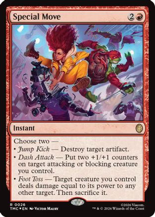 Special Move (Surge Foil)  [Commander: Teenage Mutant Ninja Turtles] Foil