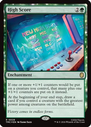 High Score (Surge Foil)  [Commander: Teenage Mutant Ninja Turtles] Foil