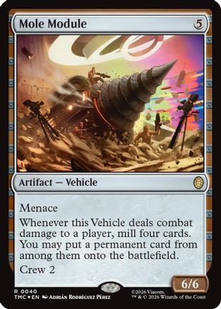Mole Module (Surge Foil)  [Commander: Teenage Mutant Ninja Turtles] Foil