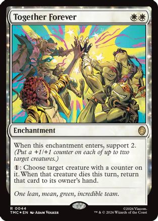 Together Forever (Surge Foil)  [Commander: Teenage Mutant Ninja Turtles] Foil