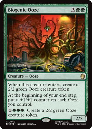 Biogenic Ooze (Surge Foil)  [Commander: Teenage Mutant Ninja Turtles] Foil