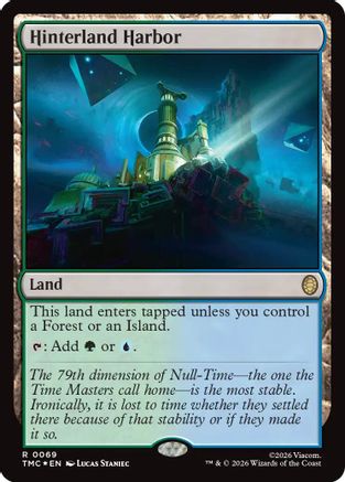 Hinterland Harbor (Surge Foil)  [Commander: Teenage Mutant Ninja Turtles] Foil