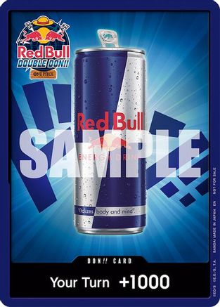 DON!! Card (Red Bull Don!!) - [One Piece Promotion Cards] Foil