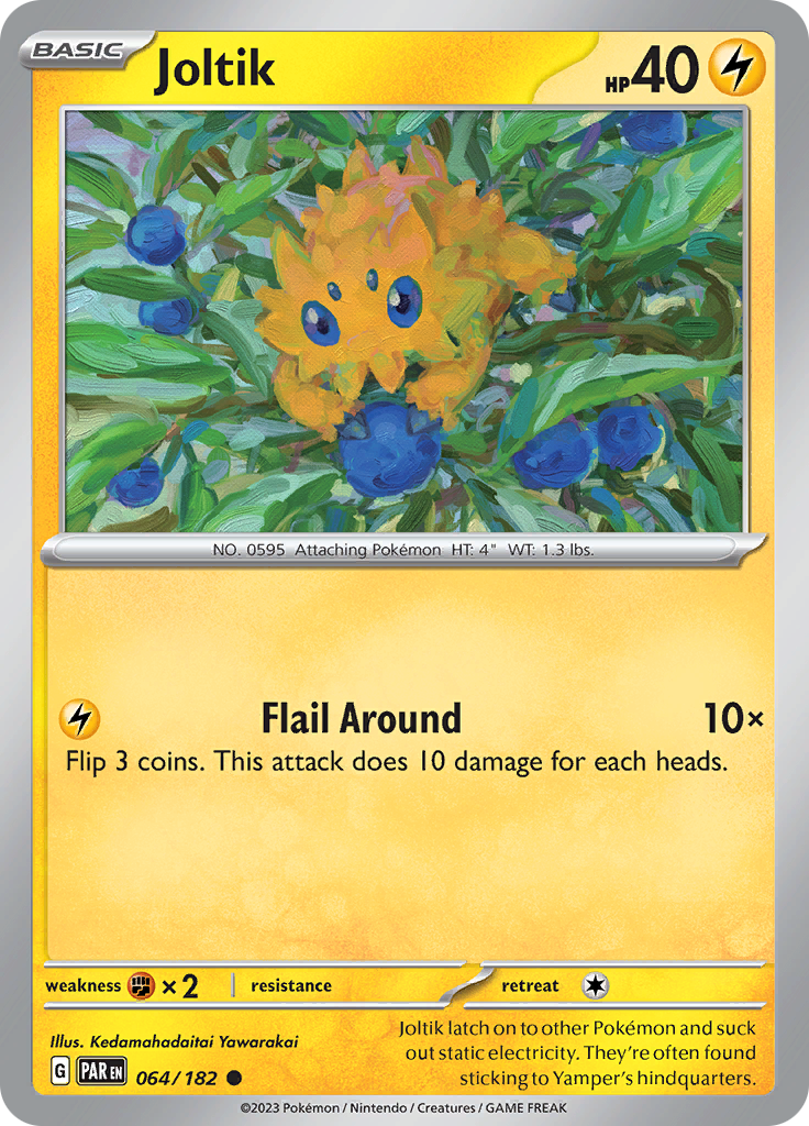 Joltik (064/182) [Scarlet & Violet: Paradox Rift] Reverse Holofoil