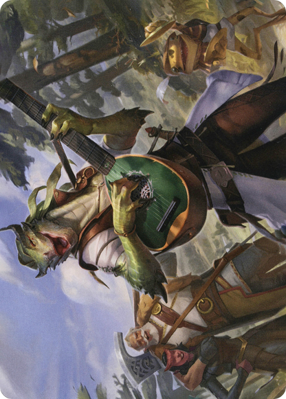 Wandering Troubadour // Wandering Troubadour  [Adventures in the Forgotten Realms Art Series] (Borderless)
