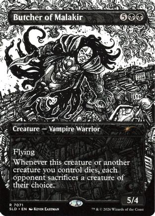 Butcher of Malakir (7071)  [Secret Lair Drop Series]