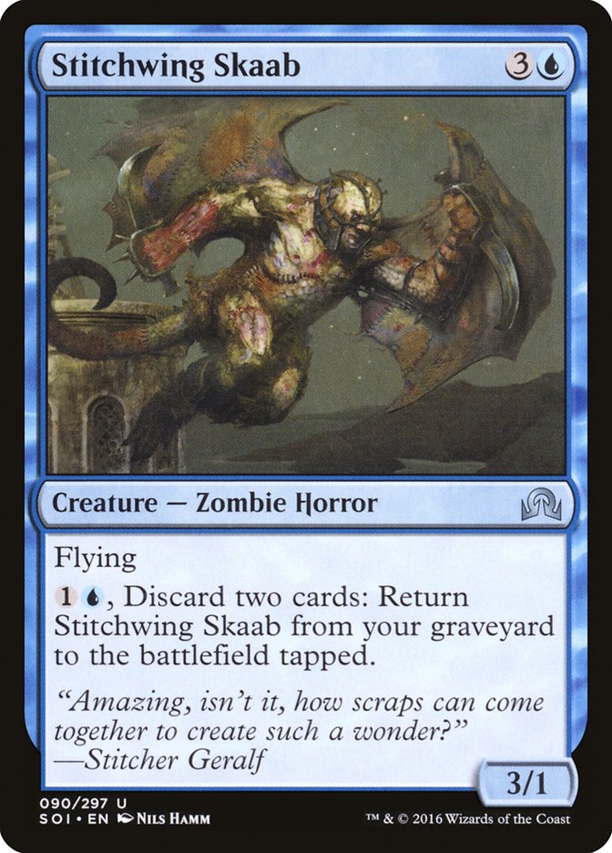 Stitchwing Skaab [Shadows over Innistrad] Foil