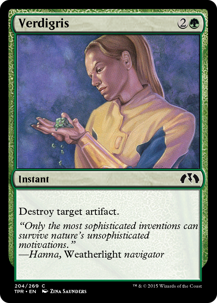 Verdigris  [Tempest Remastered] Foil
