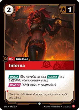 Inferna (002/219) - Riftbound - [Unleashed]