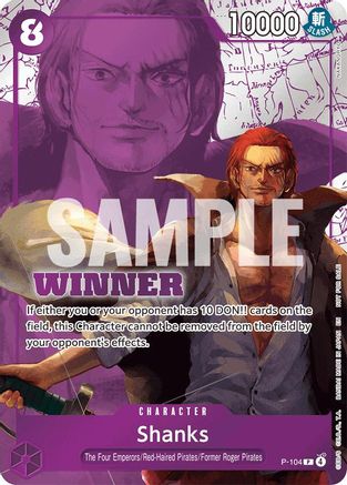 Shanks (Winner Pack 2026 Vol. 2) (P-104) - [One Piece Promotion Cards] Foil