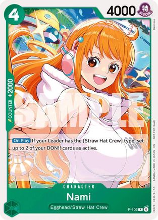Nami (Tournament Pack 2026 Vol. 2) (P-102) - [One Piece Promotion Cards]