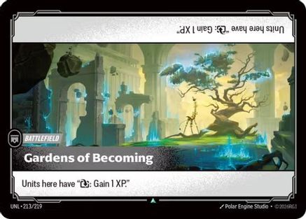 Gardens of Becoming (213/219) - Riftbound - [Unleashed]