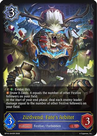 Zizdvend, Fate's Arbiter