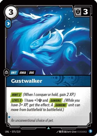 Gustwalker (075/219) - Riftbound - [Unleashed]