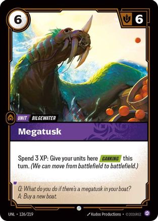 Megatusk (126/219) - Riftbound - [Unleashed]