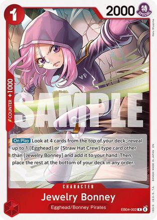 Jewelry Bonney (EB04-002) (EB04-002) - [Adventure on Kami's Island] Foil